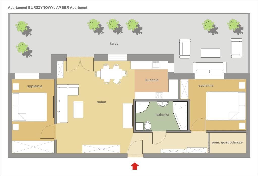 Апартаменты Sanhaus Apartments Сопот